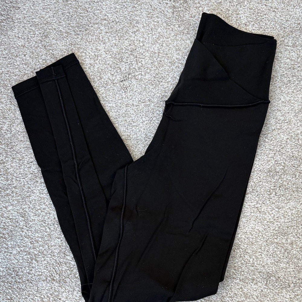 Aerie Offline Crossover Black High-Waisted Leggings